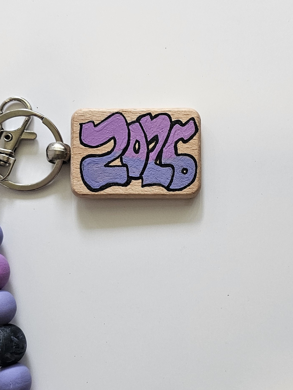 2026 Graduation Beaded Keychain - Picture 7 of 8
